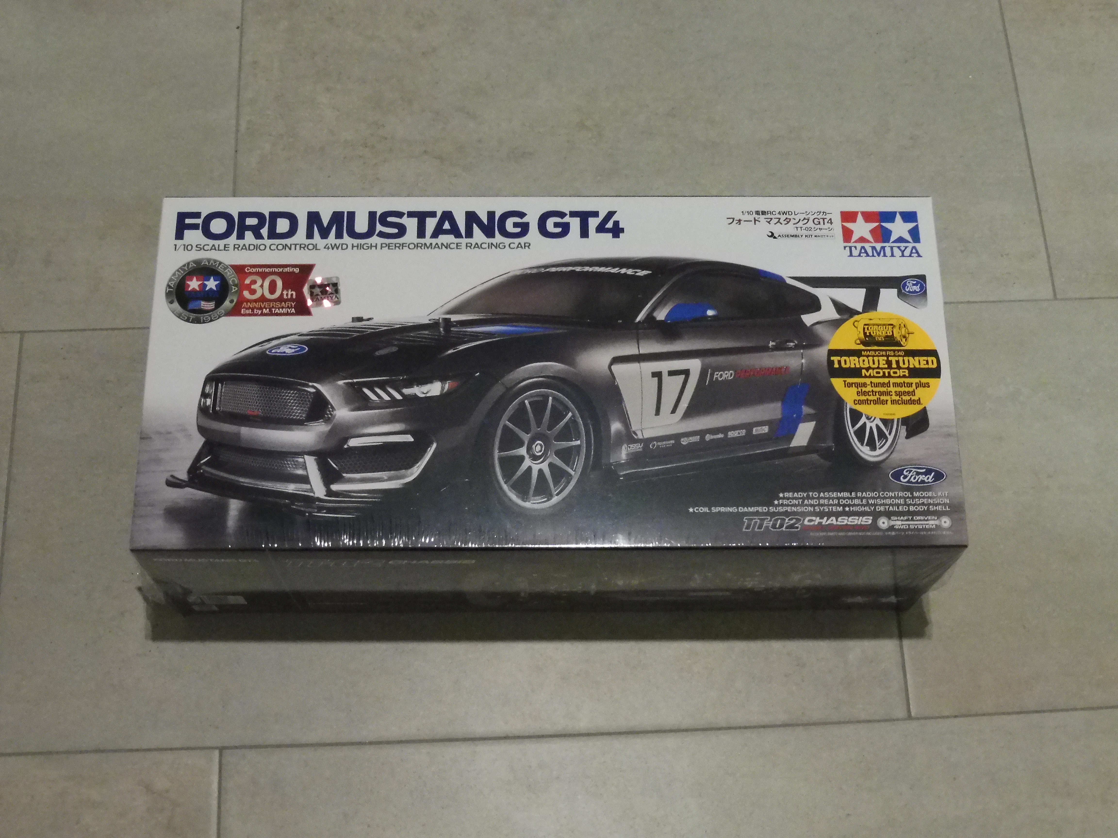 WMS RC SHOP - Tamiya Ford Mustang GT4 30th Anniversary # 58664